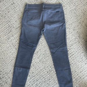 Grey Hudson skinny Jeans